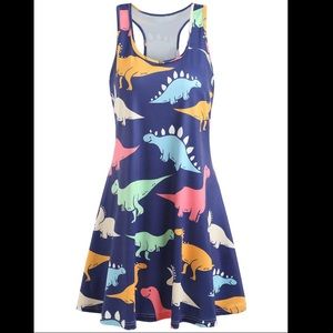 Dresslily Dinosaur Dress, Size 10, New Without Tags